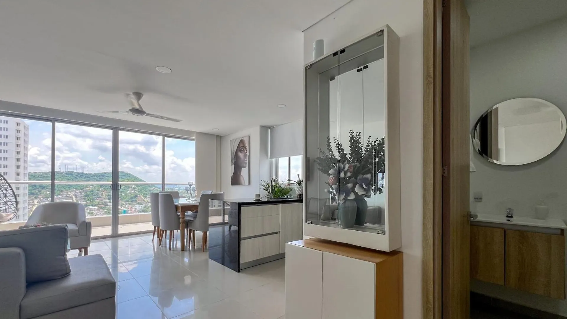 Duplex Apartment With Stunning Views, Near Walled City And Beach Cartagena